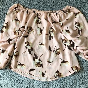 Floral 3/4 Sleeve Shirt